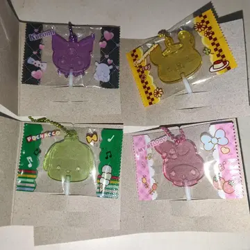 산리오 캐릭터즈 캔디 참즈 마이멜로디 쿠로미 포차코