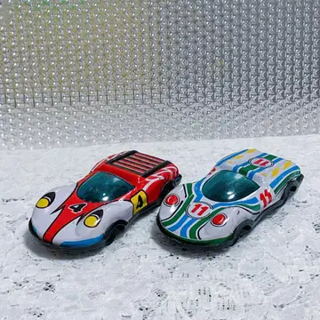 Y. 빈티지 양철 슈퍼카 레이싱카 미니카 일본제