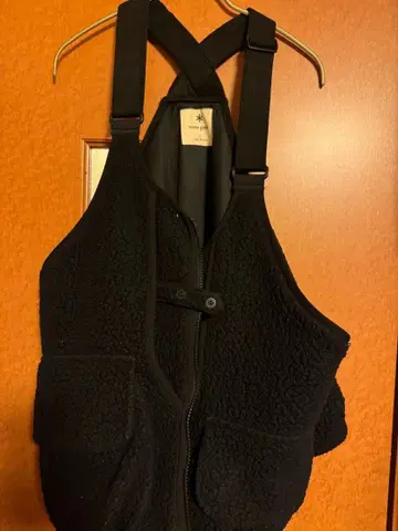 스노우피크 플리스 베스트 L 블랙