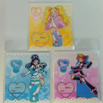 빛의 전사 프리큐어 오로라 아크릴 스탠드 3개 세트