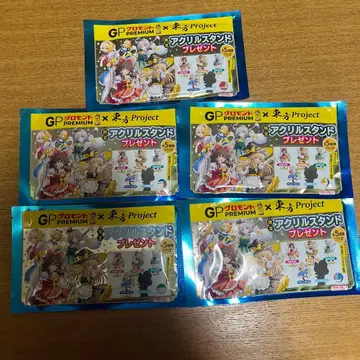 동방Project 아크릴 스탠드 5개 세트