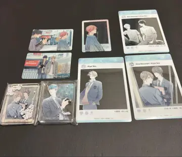 아름다운 그이 8세트 클리어 카드 아크릴 블록 히라키요 우츠카레