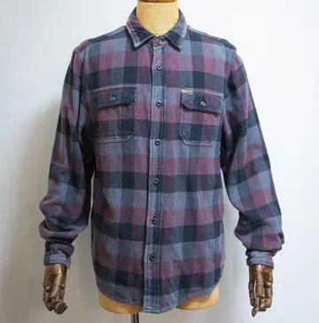 90's 새상품급 ORVIS(오비스) 헤비 플란넬 체크 셔츠 M 빈티지