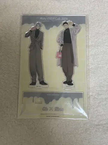 Moby GUSH Cafe 2026 아크릴 스탠드 유쿠에 모에기 선생님