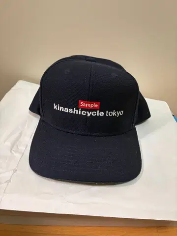 기나시 사이클 캡 네이비