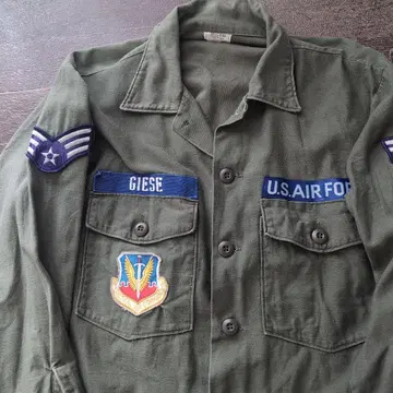 미군 og107 셔츠 자켓 레어 빅 16 1/2