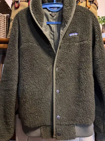 patagonia 플리스 자켓 S 올리브 그린