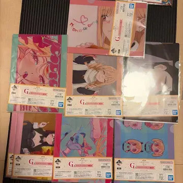 제일복권 그 비스크 돌은 사랑을 할 거야 클리어 파일 7종 키타가와 마린