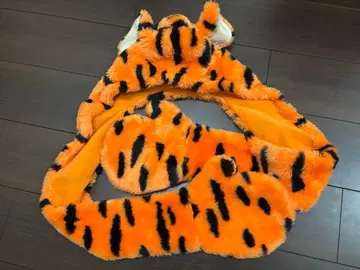 도쿄 디즈니 리조트 머플러 캡 티거