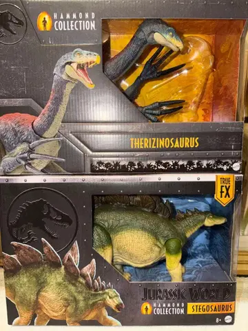 해먼드 컬렉션 테리지노사우루스 스테고사우루스 쥬라기 공원