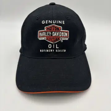 데드스탁 할리데이비슨 캡 모자 07년 택 포함 블랙