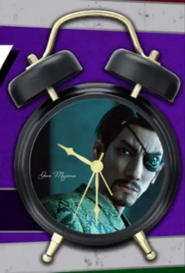 용과 같이 용과 함께 살아가는 세가 럭키 쿠지 B상 알람 시계 마지마