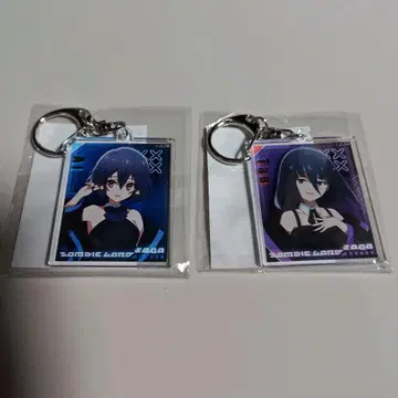 미즈노 아이 야마다 타에 오리지널 일러스트 아크릴 키링 좀비랜드 사가