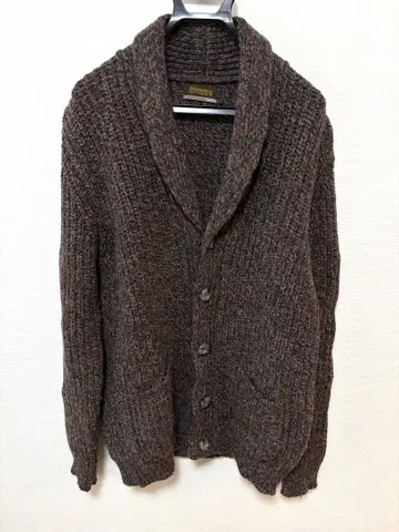 대특가! 아나토미카 피셔맨 니트 숄 가디건 사이즈 L