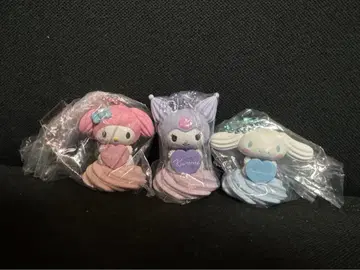 마이멜로디 쿠로미 시나모롤 키링 세트