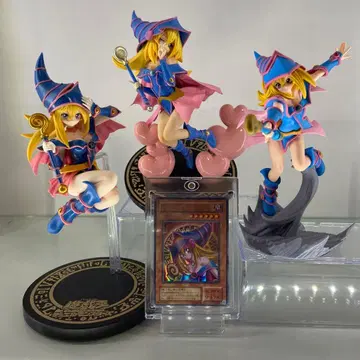 블랙 매지션 걸 피규어 유희왕 카드 세트