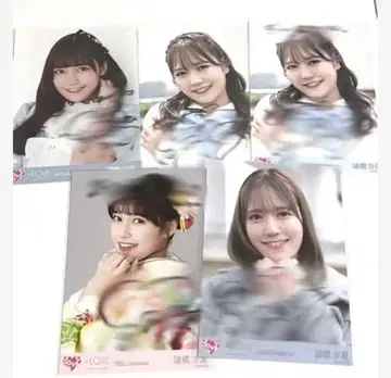 =LOVE 모로하시 사나 사인 포함 브로마이드 세트