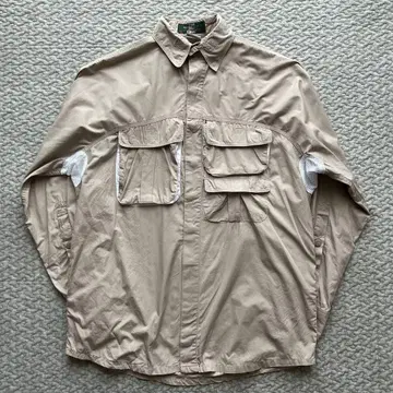 80s ORVIS 낚시 셔츠 변형 포켓 빈티지