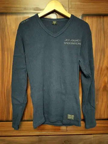 아비렉스 긴팔 티셔츠 써멀 네이비