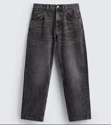 자라 청바지 스트레이트 배기 핏 다크 그레이 EUR40 새상품급