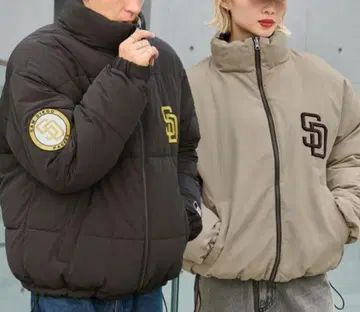 최종 세일 MLB 샌디에이고 파드레스 리버서블 다운 자켓 3