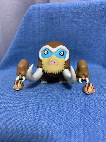 입체 포켓몬 도감 우림무 진화계 5체