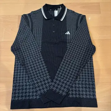 adidas PRIMEKNIT 그레이 골프 셔츠