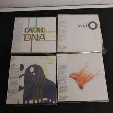 oval 오벌 일본 국내반 앨범 세트 포스트 락 일렉트로니카