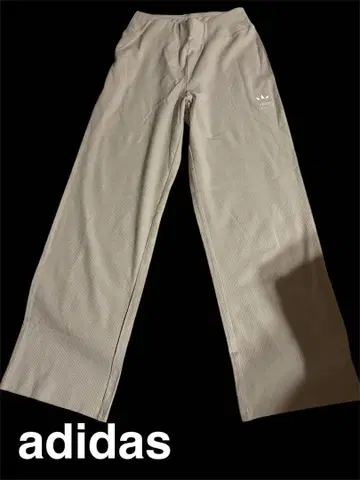 adidas 베이지 조거 팬츠 M