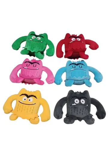 컬러 몬스터 monster 봉제 인형 기분은 무슨 색 6체