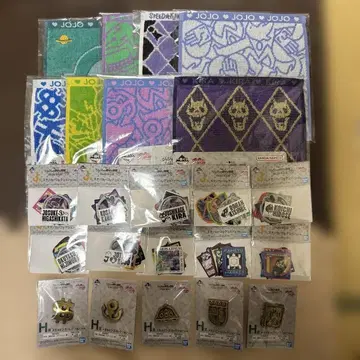 제일복권 죠죠의 기묘한 모험 H상 I상 J상 세트