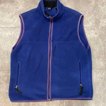 patagonia 플리스 베스트 L 파랑 USA 90s