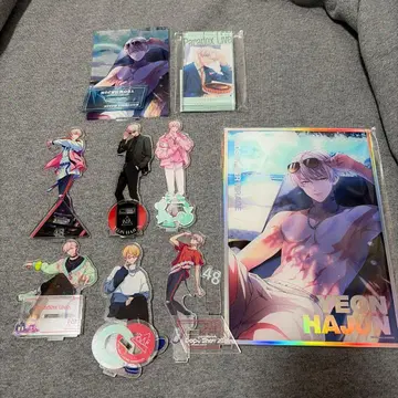 파라라이 츠바메 카즈준 아크릴 스탠드 아크릴 블록 아크릴 색지