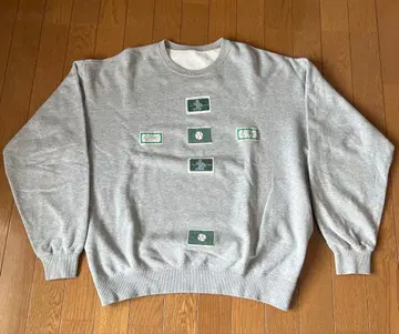 남성용 칼 헬무트 백 로고 맨투맨 M