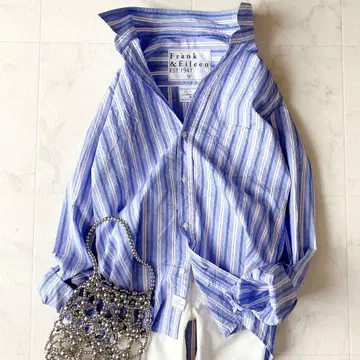 레어 S. 컨디션 최상 프랭크&아이린 주름 가공 BALLY 스키퍼 셔츠