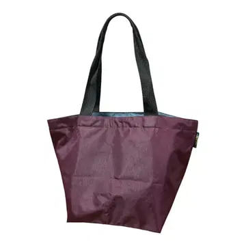 에르베샤 펠리에 보트형 나일론 토트백 L 보르도