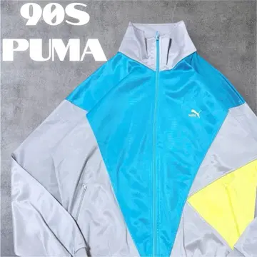 90s PUMA 클레이지 패턴 트랙 자켓 아이묭