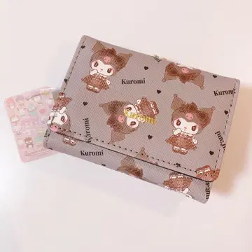 아베일 비밀의 메로쿠로 쿠로미 지갑 카드 홀더 동전 지갑