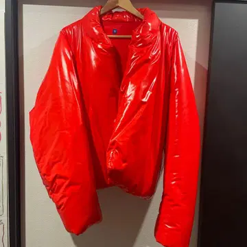 YZY GAP 레드 다운 자켓 S