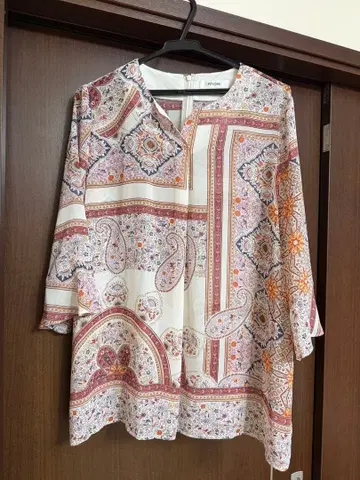 PINORE 7부 소매 튜닉 셔츠