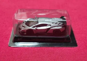 교쇼 베네노 람보르기니 1/64 실버 x 레드 미니카
