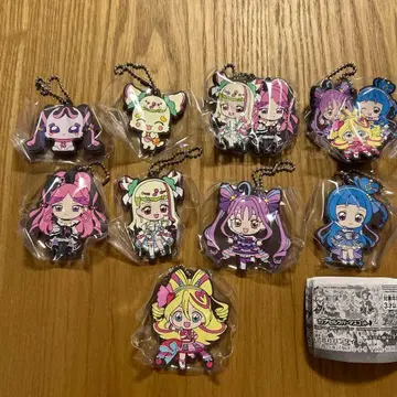 너와 아이돌 프리큐어 캡슐 러버 마스코트 2 컴플리트 전 9종