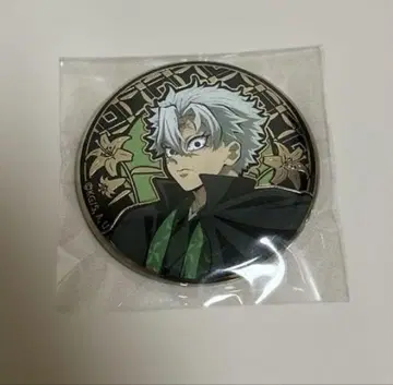 귀멸의 칼날 AGF 리프 메탈 캔뱃지 시나즈가와 사네미