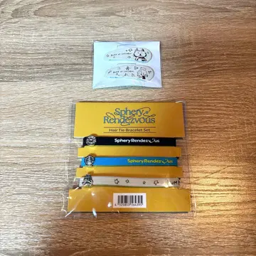 BUMP OF CHICKEN 헤어 타이 팔찌 & 헤어핀