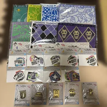 제일복권 죠죠의 기묘한 모험 H상 I상 J상 세트