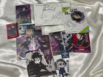 주술회전 젠인 마키 엽서 제일복권 코스터 묶음 판매