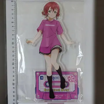 러브 라이브! 선샤인!! 게이머즈 두껍고 큰 아크릴 스탠드 루비