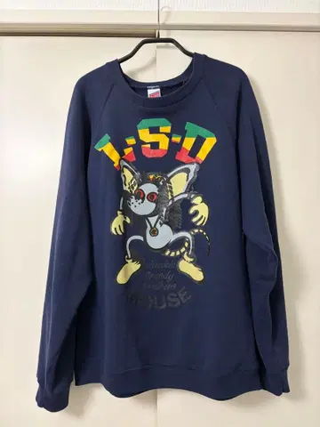 LSD 그래픽 프린트 스웨트 셔츠