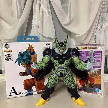 제일복권 드래곤볼 피규어 세트 손오공 프리저 셀 라스트 원