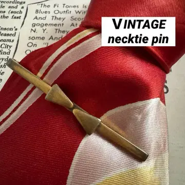 빈티지 신사 앤티크 쇼와 핀즈 잡화 넥타이핀 금 머니클립 40s